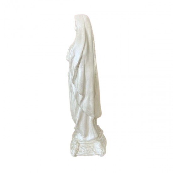 Nossa Senhora Grávida de 20CM branca perolada Nossa Senhora Grávida de 20CM branca perolada