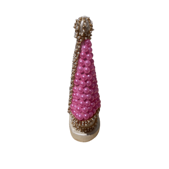 Nossa Senhora Aparecida manto Rosa 17 cm 